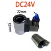 Orificio de bobina de válvula solenoide hidráulica 20 orificios 23 orificios 26 orificios 31.5 orificio de bobina de válvula enchufable 131416 24VAC220V