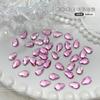 Nuevo Diamante Plano Esmeralda Forma de Gota de Agua Diamante de Cristal para Uñas verde oscuro Adornos de Uñas Navideños Vintage
