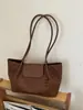 Bolso de mujer de gran capacidad a la moda, nuevo bolso de mano simple para dama 2026, bolsa de mano versátil con bloques de color para el día a día