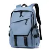 Mochila Zeyue Simples Versátil para Homens e Mulheres Mochila Escolar Estudante Grande Capacidade Mochila para Computador Estilo Coreano Estilo Ins Casual Viagem