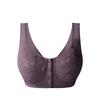 2025 Nuevo Estilo Chaleco para Adultos Mayores Pecho Grande Push-up Cierre Frontal Ropa Interior Sujetador para Mujer Talla Grande Sujetador sin Aros de Acero