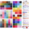Set de Cuentas de Semilla de Color Mixto de 3 mm Paquete de Materiales Hecho a Mano DIY Making Serie de Color Sólido Pulsera de Cuentas Collar Joyería Pequeños Accesorios