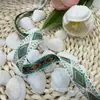 Cinta Jacquard de Seda Dorada Estilo Étnico de 1.5cm Cinta Bordada Accesorios para Ropa de Rendimiento Cinturón de Embalaje para Caja de Regalo Venta al por Mayor