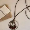 Colar Longo com Franjas Estilo Étnico Boêmio Feminino Novo Corrente para Moletom Gola Alta Chinoiserie Retrô Acessórios de Design de Nicho