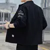 Chamarra tipo camisa de trabajo para hombre para primavera y otoño, duradera, resistente a la suciedad, protección solar, ropa de trabajo, camisa casual texturizada