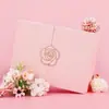 En stock Rosa Solapa Caja Vacía Caja de Regalo Perfume Lápiz Labial Caja de Regalo Cuidado de la Piel Caja de Regalo Cosmético
