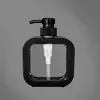 Botella Vacía Grande de Viaje con Dispensador de Loción y Gel de Ducha tipo Pulsador, Botella Recargable para Detergente de Baño/Lavandería y Gel Antibacterial para Manos