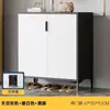 Sapateira de luxo leve com altura escalonada, armário de hall de entrada com banco para trocar de sapatos, uso em apartamento pequeno, armário de armazenamento de grande capacidade para a entrada