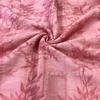 Ramas y Hojas de Bambú 2023 Nuevo Estilo Jacquard Gastrodia Tela Texturizada Color Frito Arruga Lino Chino Tela para Cheongsam Hanfu