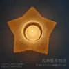 Porta-velas de Lâmpada de Sal, Castiçal Esculpido Luminária de Noite, Oferenda de Aromaterapia para Buda, Ornamento de Purificação de Ar para Casa
