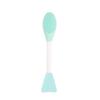 Cepillo de Silicona Facial de Doble Cabeza al por Mayor Cepillo de Maquillaje para Limpieza Facial Masaje Aplicación de Mascarilla de Barro Cepillo Limpiador