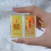 Pegatinas para Teléfono Chapadas en Oro para Atraer Riqueza, Amuleto para Fortuna Rápida, Regalos Populares para Tiendas de Oro, En Stock