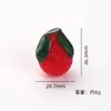 Colgante Llavero 3D Fruta Realista Grande Shangding con Durian, Mangostán, Pitahaya y Mango para Manualidades DIY