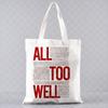Taylor Music Swift Midnights Lista de Canciones Bolsa de Lona Impresa Bolso de Hombro Bolsa de Compras