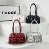 Bolsa de Axila Design de Nicho Estilo Coreano Feminina 2024 Nova Bolsa de Ombro de Grande Capacidade Elegante Versátil Popular Bolsa de Mão