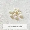 [Wangyang] Material e acessório para corrente de celular DIY temático de queijo Hello Kitty pintada de azul e branco em formato de estrela de acrílico