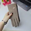 Guantes de invierno para mujer con forro polar, engrosados, a prueba de frío, cálidos, cortavientos, para exteriores, equitación, conducción, tacto de terciopelo, algodón, venta al por mayor