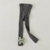 Meia-calça infantil atacado novo versátil cor sólida agulha dupla calças infantis arco pastoral meninas meia-calça