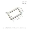 Hebilla Rectangular de Aleación de Zinc Hebilla de Ajuste para Correa Accesorios de Ferretería para Equipaje Hebilla de Zapato Hebilla de Cinturón En Stock