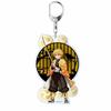 Ghost Extermination Blade Animação em torno de acrílico Keychain Pingente Minha Esposa Shan Yi Tan Zhi Lang Tomioka Yoshio Borboleta Suportar