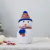 Decoraciones de Navidad Muñeco de Nieve Figura Muñeco Adorno Regalo de Navidad Accesorios para Árbol de Navidad Gorro de Santa Muñeco de Nieve