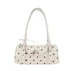 Bolsa de Bolos de Lunares Coreana para Mujer 2026 Nueva Moda Trendy Dulce Nicho de Alta Gama Bolso de Hombro Bajo el Brazo