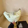 Bolso Transfronterizo para Mujer, Bolso Cruzado Simple y de Moda Tipo Dumpling, Bolso Cruzado Ligero de Gran Capacidad, Bolso de Hombro para Estudiante, Bolso Versátil para Fitness