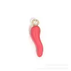 Série Rosa Vermelho Misto Acessórios de Joias com Esmalte em Liga para Pulseira DIY Colar Corrente de Celular Pingente de Chaveiro