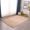 Tapete Espesso de Fleece Coral com Padrão de Cor Sólida para Uso em Casa Moderna, Adequado para Sala de Estar, Quarto, Cabeceira da Cama, Tatame e Tapete de Engatinhar, Cobertura Total