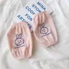 Otoño e invierno Nuevo lindo caricatura estudiante manguito protector estilo coreano anti-manchas felpa corto celebridad de internet anti-suciedad manguito protector ins moda