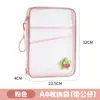 Bolsa para Archivos A4, Bolsa Grande para Materias Estudiantiles de Alta Capacidad, Bolsa para Guardar Libros y Exámenes, Bolsa Portátil para Tutorías, Bolsa con Cierre en Forma de L