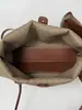 Bolsa de ombro retrô Shuai Mi Jia para mulheres 2026 nova moda trançada grande capacidade simples elegante bolsa de mão bolsa tote