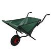 Carro plegable para herramientas de jardín, de tela Oxford 600D, con bolsa de tela, para hojas, de una sola rueda, para jardín, inflable