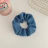 Puff de cor doce ~ faixa de cabelo de cor sólida anel de intestino grosso corda de cabeça de menina fofa 2021 novo elástico feminino cabeça de gravata