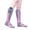 Calcetines Calefactables de Venta Caliente Transfronterizos, Calcetines Largos Calefactables con Batería de Invierno, Calcetines Calefactores para el Hogar, Calcetines Térmicos para Acampar y Senderismo al Aire Libre