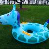 Flotador para niños con asiento de animal transfronterizo, flotador inflable con asiento, yate con asa, flotador de natación infantil de dibujos animados, fabricantes, lote