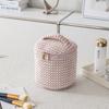 Bolsa Cosmética de Veludo Cotelê Viagem Face Única Veludo Boca Envelope Vermelho Portátil Bolsa de Higiene Pessoal Grande Capacidade Flanela Bolsa de Armazenamento