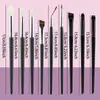 Venta Directa de Fábrica: Set de 6 Pinceles para Ojos: Pincel Delineador de Hoja, Pincel para Cejas, Pincel para Sombras, Pincel de Detalle, Pincel para Aegyo-Sal, Pincel Plano/Inclinado para Cejas en Stock