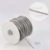Kit de suspensión de cable de acero recubierto, kit de cable tensor de gancho de pasador para luces de cadena de exterior, kit de barandilla