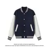 Base blanca - Chaqueta de béisbol estilo americano, nueva colección de otoño para hombre, prenda exterior versátil - 9112 - Especial 68