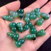 Piedra Calcedonia Natural Colgante de Calabaza Tridimensional No Poroso Hecho a Mano DIY Joyería de Jade Pulsera de Ágata Accesorio para Colgar en el Coche