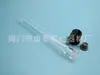 Tornillo de vidrio 16 mm * 150 mm 18 mm * 150 mm tubo anaeróbico con agujero y tapón interior
