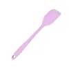 Espátula de Silicone, Espátula Espessa para Creme, Pequena Ferramenta de Confeitaria, Raspador de Comida para Bolo, Espátula de Mistura