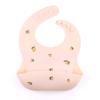 Estilo Ins Mais Vendido Babador de Silicone Estampado Saco de Saliva Suplemento Alimentar para Bebê Babador de Silicone Impermeável Estampa Mãe e Bebê Suprimentos