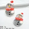 Acessórios de Resina Atacado Materiais Artesanais DIY Flores para Sapatos Chapéus Cola Creme Papelaria Patches Glitter Fino Papai Noel
