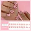 Uñas postizas cortas, medianas y largas transfronterizas, tabletas para uñas, parches para uñas de comercio exterior, viento europeo y americano ins, uñas de armadura para usar, venta al por mayor de uñas
