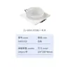 Fornecimento Direto da Fábrica Carcaça de Spot LED Embutido Gx53 Kit de Suporte para Luminária de Teto para Sala de Estar Comercial Doméstica