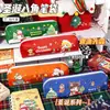 Estojo Octogonal de Natal Grande Capacidade Impermeável e Resistente ao Desgaste Para Aluno do Ensino Fundamental Estojo de Lápis Papelaria Pequenos Presentes de Recompensa Para Crianças Atacado