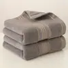 Toalha de Algodão Puro Listrada Estilo Japonês Toalha de Banho Masculina e Feminina de Algodão Puro Absorvente Toalha de Rosto Doméstica Toalha de Rosto Toalha de Banho