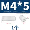 Tornillos Super para Máquina Dorados, Tornillos Plásticos Sin Cabeza, Tornillos de Fijación de Cabeza Plana, Tornillos de Fijación de Nylon, Tuercas, Arandelas M3M4